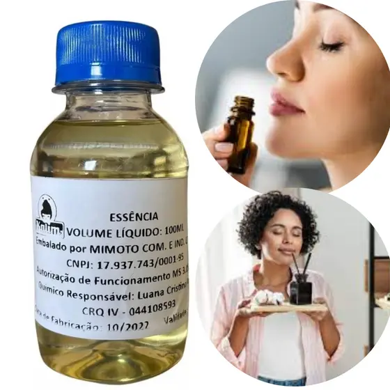 Essência Pura Para Desinfetante Amaciante Aromatizante 100ml