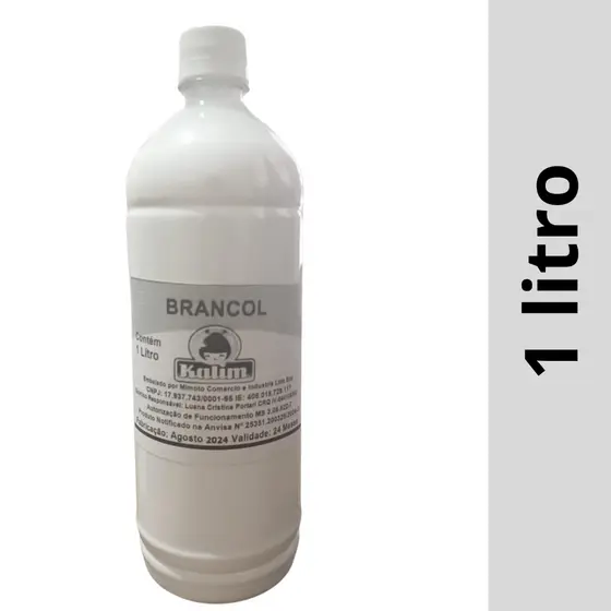 Brancol 1 LITRO Para Produtos De Limpeza