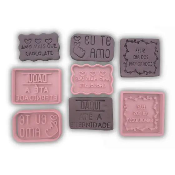 Kit Cortador de Biscoito Finger Heart Coreano - 2 Tamanhos (7cm e 5cm) - K-pop - Dia dos Namorados