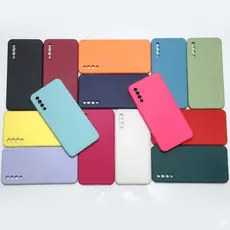Capa Samsung Galaxy A50 A30S Silicone TPU Premium Macia Interior Aveludado