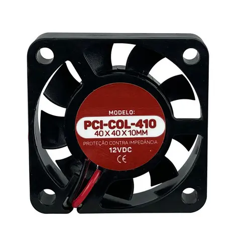 Ventilador Cooler Ventoinha 40x40x10mm 40mm 4cm 12v