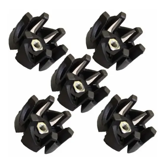 05 Pçs Arraste Copo Walita/Mallory/Black/Faet/Mondial