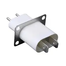 01 Pç/04 Pçs/08 Pçs Conector Para Magnetron Soquete Pino Plug Encaixe Tomada