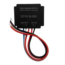 01 Pç/02 Pçs/03 Pçs Sensor Touch 12v 3a Interruptor Espelho Banheiro Liga/Desliga