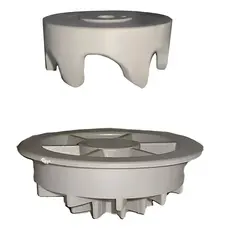 Kit Arraste Copo Motor Acoplador Para Liquidificador Cadence/Oster