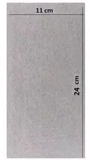 Tampa De Mica 24x11 Para Microondas