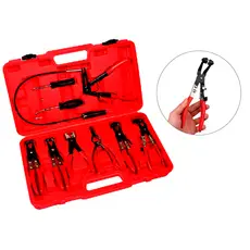 Jogo De Alicates Para Abraçadeira De Mangueira 11 Pc