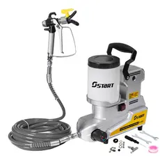 Máquina De Pintura Airless Portátil Com Mangueira 1200w 2,5l Watts Profissional 220v