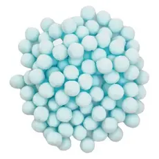 Kit mini pompom 14mm - pacote com 100 unidades