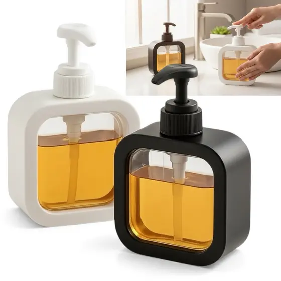 Dispenser Para Sabonete Liquido Shampoo 500/300 ML