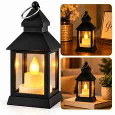 Kit c/ 3 ou 6 Vela Luminária Decorativa Lampião LED Eletrônica