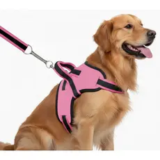 Coleira Peitoral Guia com Amortecedor Peiteira Para Cachorros Fortes
