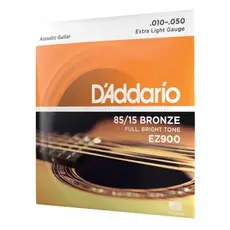 Cordas Encordoamento Violão Aço 010 Daddario C