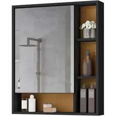 Armário de Banheiro com Espelho Selene Flex Color 60x50cm - Várias Cores