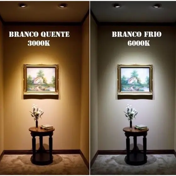 KIT 10 LAMPADA LED 4,8W BULBO MR16 GU10 BRANCO QUENTE 3000K DICROICA, lampada Com iluminação dirigida e com alta definição de cores, as Lâmpadas Dicroicas LED são ideais para destacar peças de decorações e texturas. Muito utilizadas em diversos ambientes