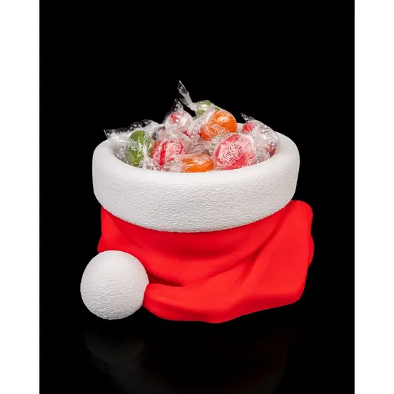 Tigela Natalina | Papai Noel | Pote  Doces Mesa Natal Decoração Christmas Presente Guloseimas Natalina