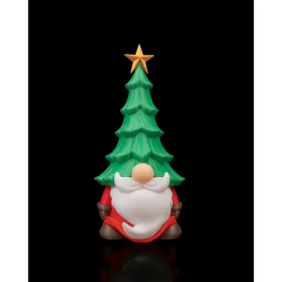 Gnomo Árvore de Natal Personalizado - Decoração Natalina Impressão 3D - Pinehead Gnome STLFlix