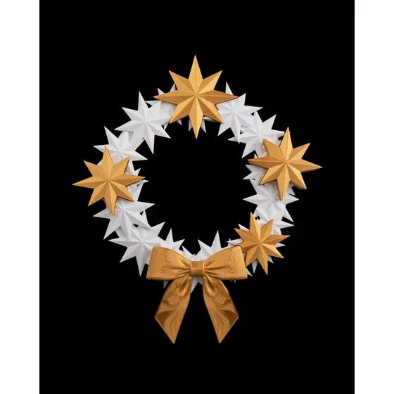 Guirlanda Estrelada 3D – Decoração Natalina • PLA • Personalizável • STLFlix