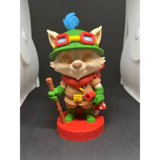 Boneco League of Legends - Teemo - Action figure colecionável - LOL