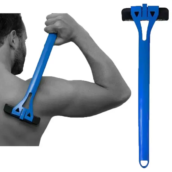 Depilador Aparador Pelos Costas Corpo Bastao Higiene Unisex