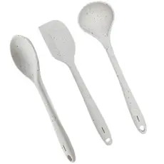KIT_COLHER/ CONCHA/ ESPÁTULA SILICONE BRINOX VANILA FLEX