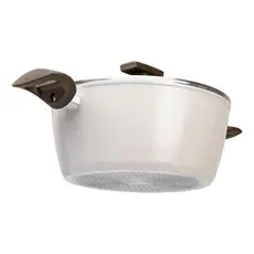 Caçarola C/ Tampa Brinox 20x8,5cm- 2,2l - Indução Organika