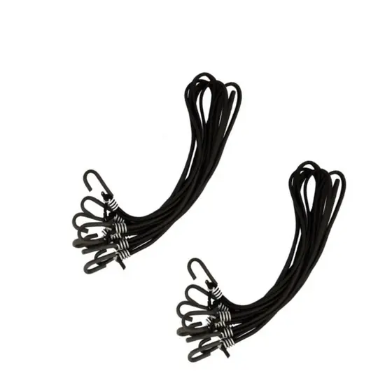 Elástico Extensor Fixa Lona amarrar Carga Caminhão Moto Carreta Piscina Acampamento  Barcos (kit)