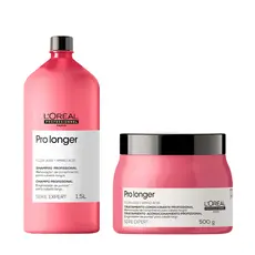 Kit Pro Longer Shampoo 1,5L e Máscara 500ml - L'Oréal