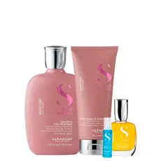 Kit Moisture Shampoo, Condicionador, Cristalli 30ml e Ampola