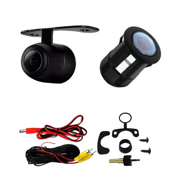 Camera De Ré Para Dvd Mp5 multimidia modelo borboleta e furada Automotiva Para Estacionamento