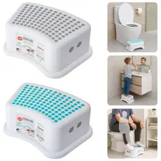 Degrau Banheiro Infantil Antiderrapante Banquinho Auxiliar Pés Vaso Sanitário Adulto Escadinha