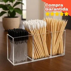 Caixa Acrílica Organizadora Pincéis Lápis Make Up Studio Caixinha de Pincel
