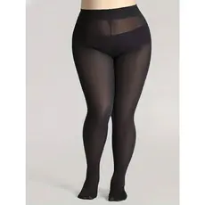 Kit 2 Meia Calça Preta Trifil  Fio 40 Plus Size