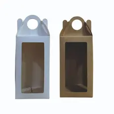 Caixinha branca ou kraft para caneca de chopp de 473 ml a 500 ml
