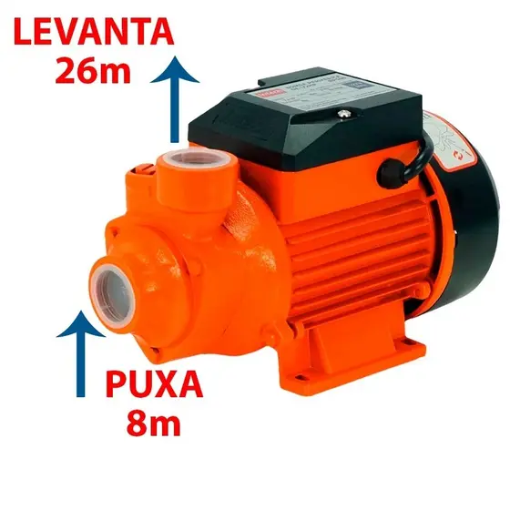 Bomba D´água Periférica 1/2 Hp 0,5 Cv Bp500 Intech Machine