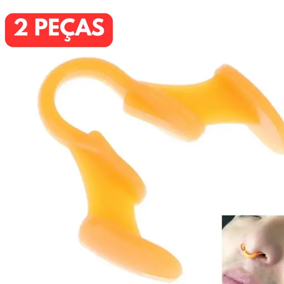Clip Dilatador Nasal Anti Ronco Expansor Congestão Confortavel Apneia Silicone Sono Dormir