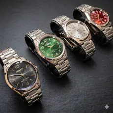 Relógios A Prova D' água Unissex Orimet Luxo Prata E Dourado Pulseira Aço Inoxidável