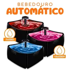 Bebedouro Automático Fonte Água Cachorro Gato
