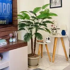 Coqueiro Artificial Planta Grande Decoração 110cm a 190cm Sem Vaso