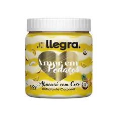 Creme Hidratante Corporal Allegra Amor em Pedaços Abacaxi com Coco 150g