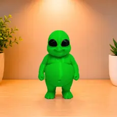 Alien Gordinho Decorativo Boneco Colecionável ET Exclusivo Personalizado Miniatura Setup Gamer