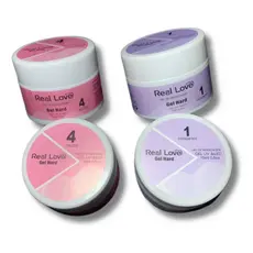 Gel De Unhas P/ Modelagem Linha Hard Uv/led 15ml - Real Love
