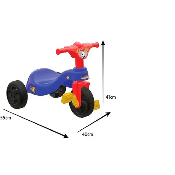 Triciclo Fast Velotrol Menino Azul