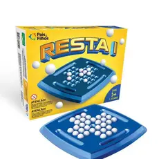 Jogo Resta 1 C/33 Peças Bolinhas Diversão Garantida