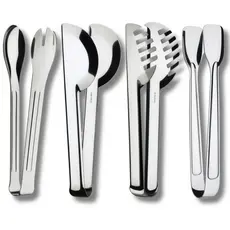Kit Pegador Universal Pegador de Massas Pegador de Salada Pegador Frios Utensílios Para Cozinha Inox