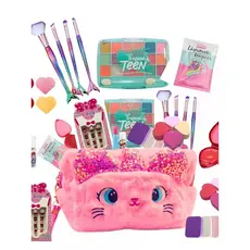 Kit Maquiagem infantil Necessaire 11 itens de Qualidade