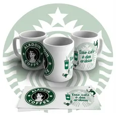 CANECAS PERSONAGENS COFFEE - CANECAS STARBUC
