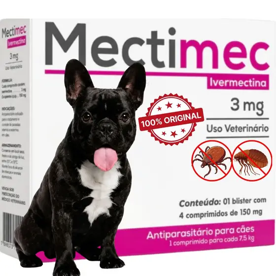 Remedio Carrapato Pulgas Para Cachorro Que Dura 6 Meses 4 comprimidos - envio imediato