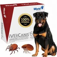 Remedio Carrapato Pulgas Para Cachorro Que Dura 6 Meses 4 comprimidos - envio imediato