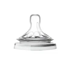 Bico De Silicone Compatível Para Mamadeira Avent Pétala